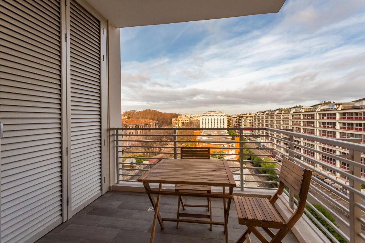רומא Trastevere Modern Terraced Apt מראה חיצוני תמונה