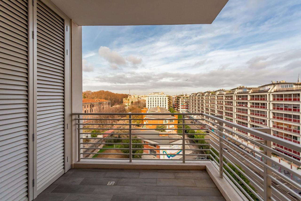 רומא Trastevere Modern Terraced Apt מראה חיצוני תמונה