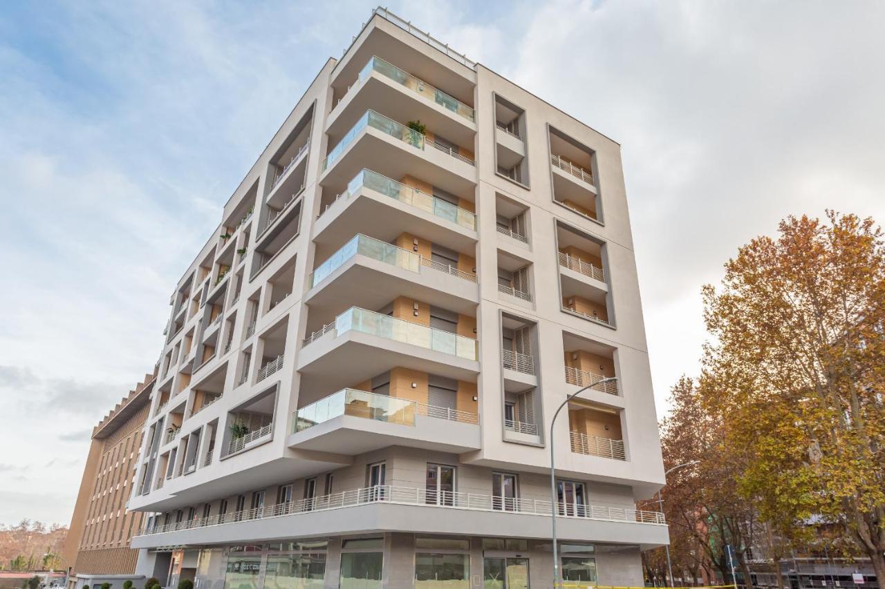 רומא Trastevere Modern Terraced Apt מראה חיצוני תמונה