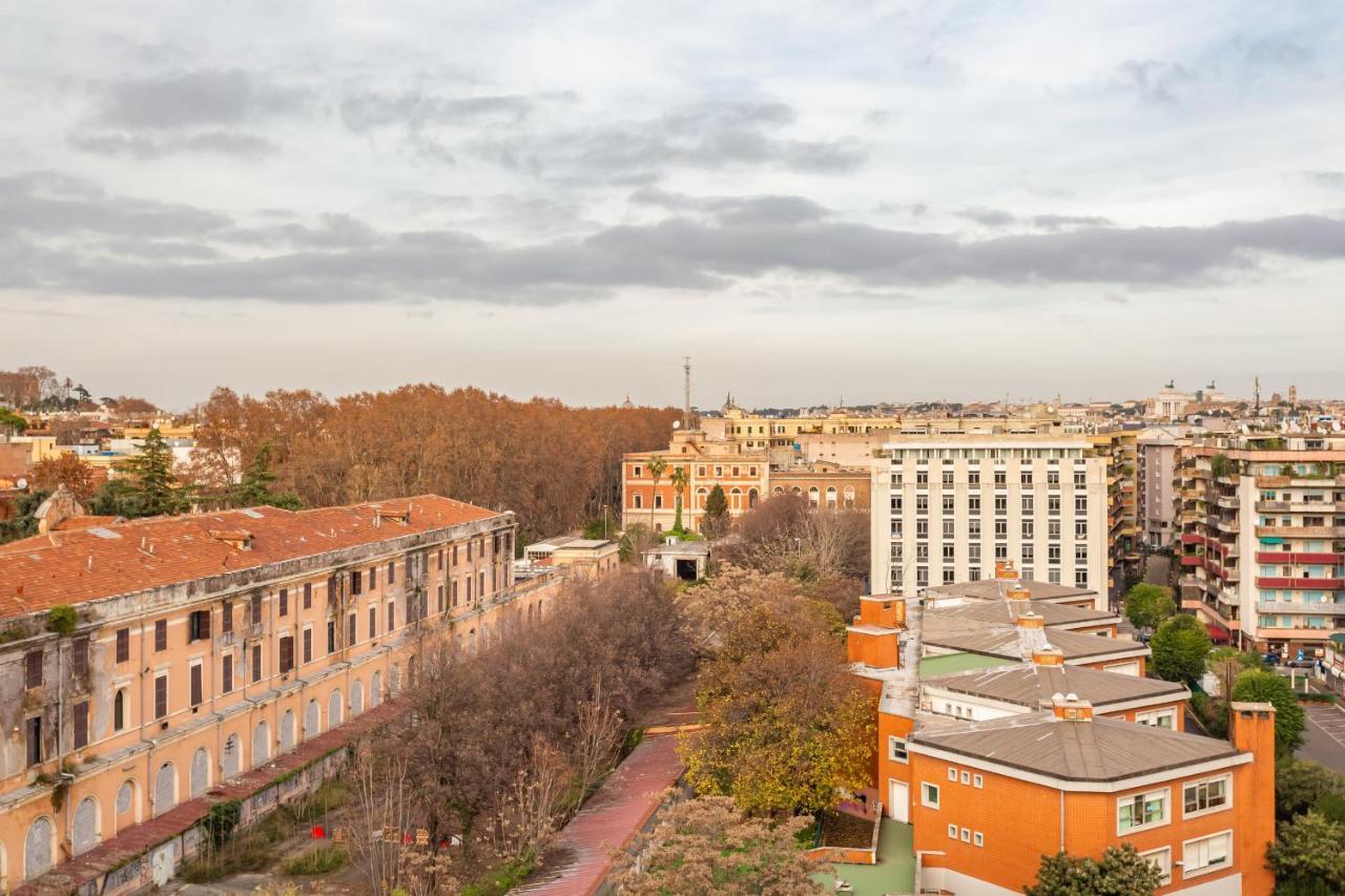 רומא Trastevere Modern Terraced Apt מראה חיצוני תמונה